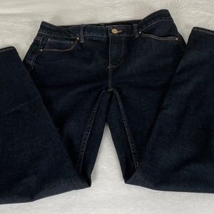 White House Black Market,  high rise skinny ankle jeans-size 2 regular